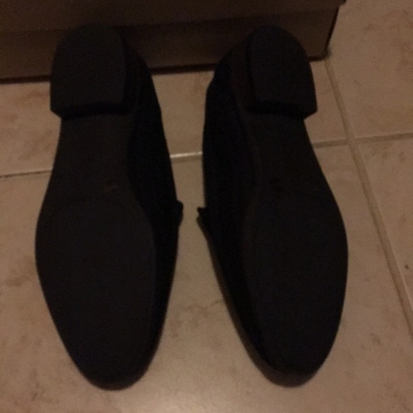 Lucky Brand Black Leather Loaders - Picture 4 of 8